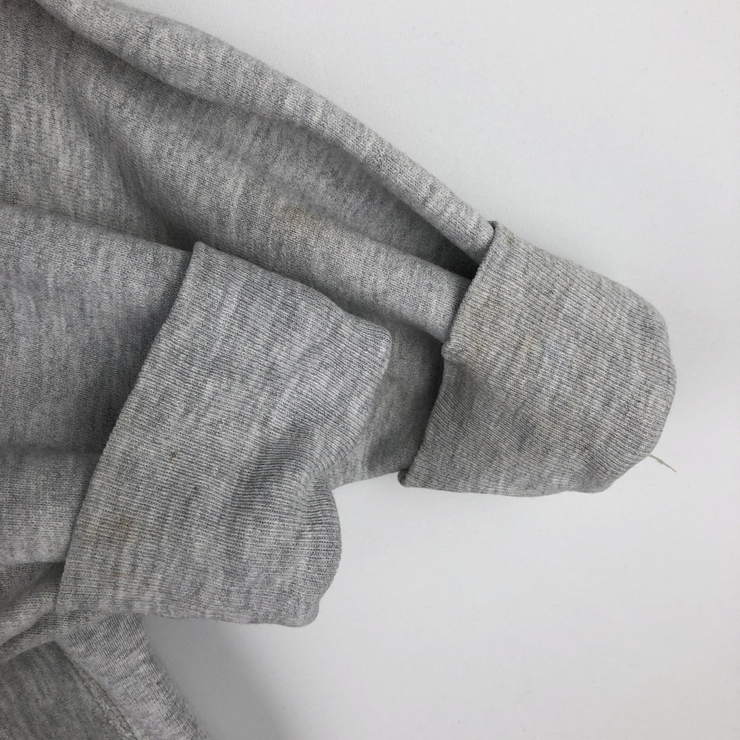 90'S Champion Reverse Weave One-Point Logo Sweatshirt, Made in USA, Men's XXL equivalent, Vintage cotton gray type Vintage Second Hand