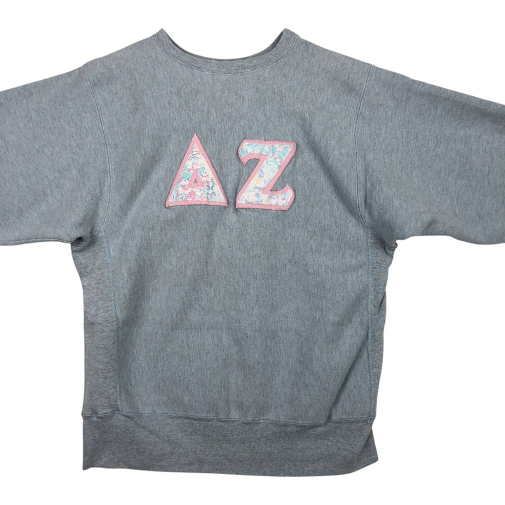80'S Champion Reverse Weave Tricot Tag College Sweatshirt, Made in USA, Men's XL, Vintage cotton gray type Vintage Second Hand