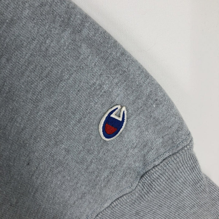 80'S Champion Reverse Weave Tricot Tag College Sweatshirt, Made in USA, Men's XL, Vintage cotton gray type Vintage Second Hand