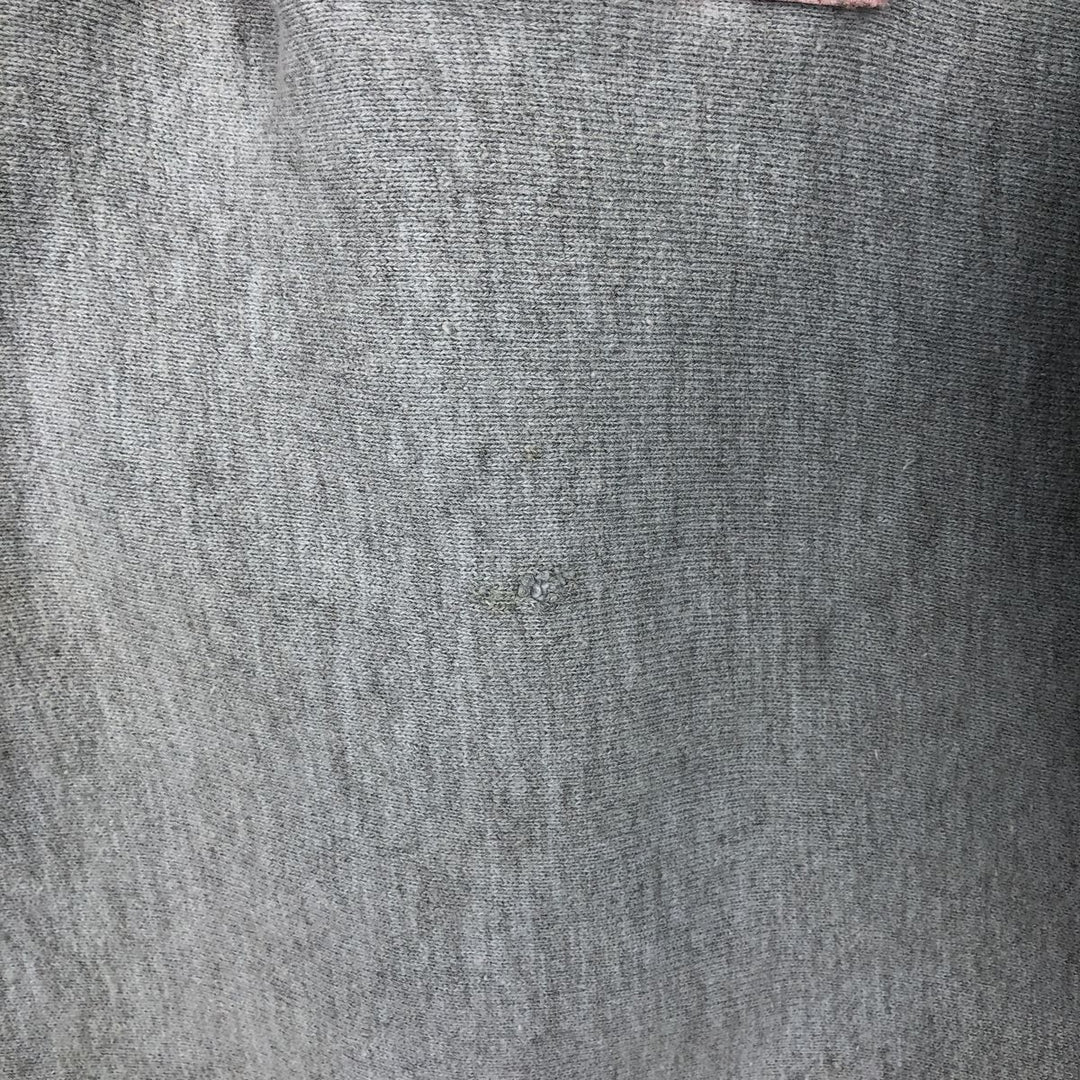 80'S Champion Reverse Weave Tricot Tag College Sweatshirt, Made in USA, Men's XL, Vintage cotton gray type Vintage Second Hand