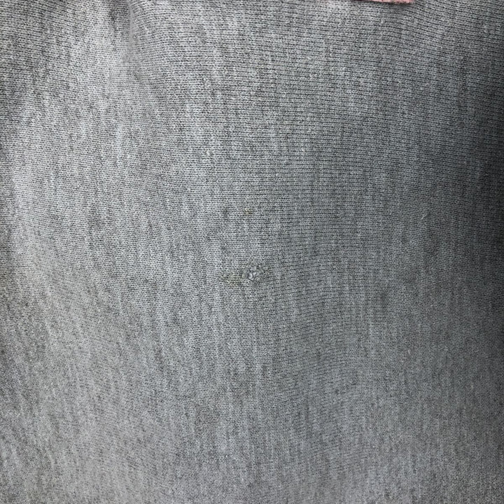80'S Champion Reverse Weave Tricot Tag College Sweatshirt, Made in USA, Men's XL, Vintage cotton gray type Vintage Second Hand