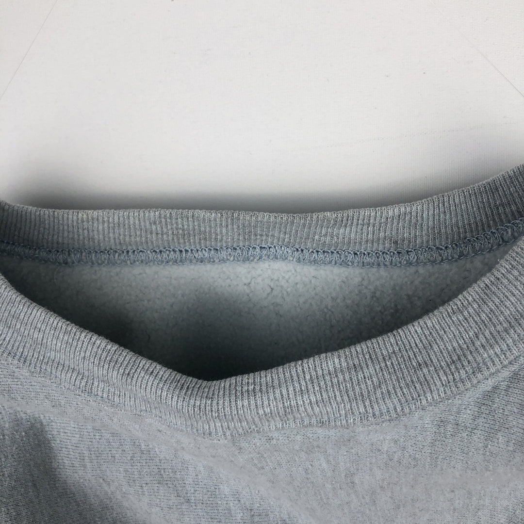 80'S Champion Reverse Weave Tricot Tag College Sweatshirt, Made in USA, Men's XL, Vintage cotton gray type Vintage Second Hand