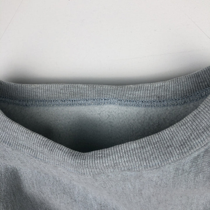 80'S Champion Reverse Weave Tricot Tag College Sweatshirt, Made in USA, Men's XL, Vintage cotton gray type Vintage Second Hand