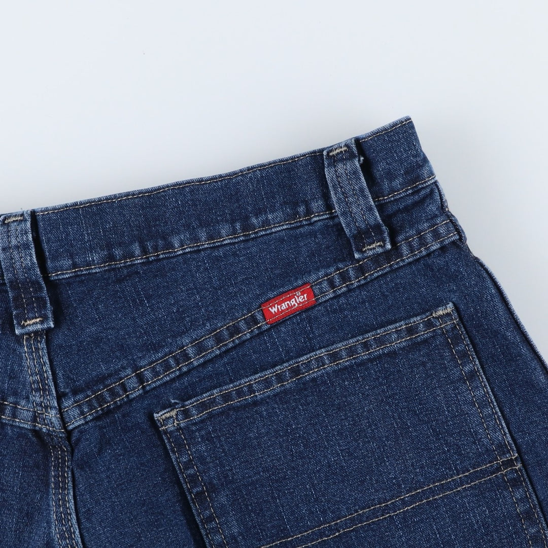 00'S Wrangler Denim Painter Pants Men's W34 cotton blue type Vintage Second Hand
