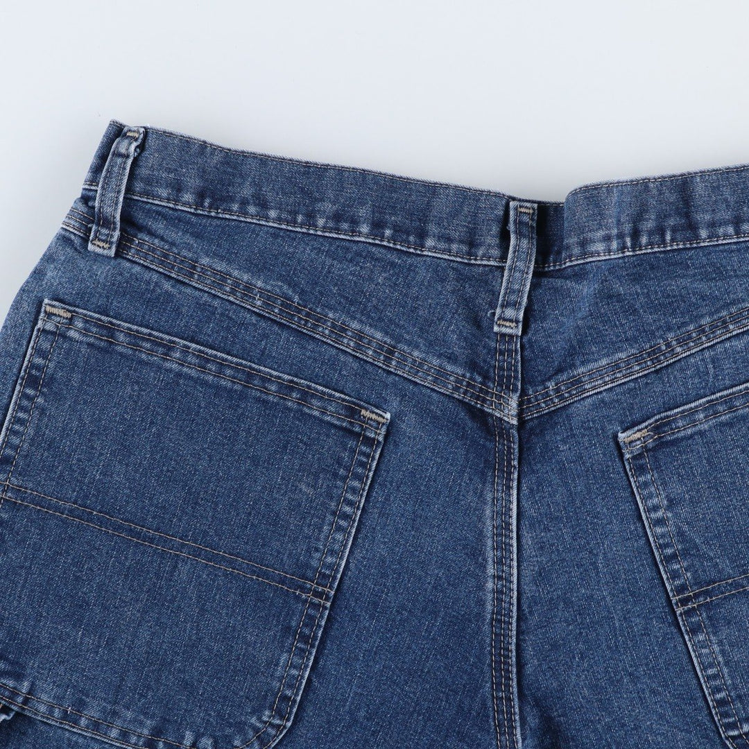 00'S Wrangler CARPENTER denim painter pants for men, equivalent to W34 cotton blue type Vintage Second Hand