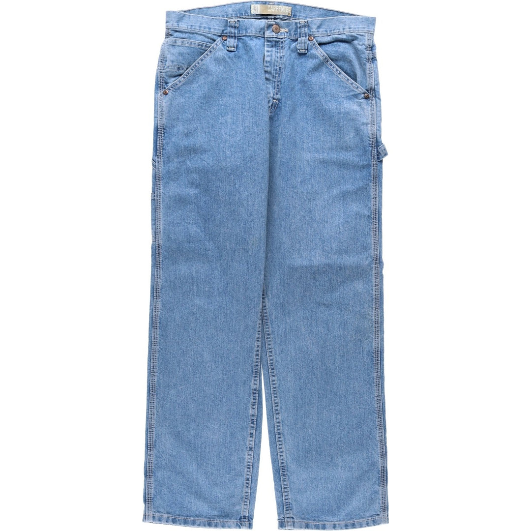 Lee Dungarees Carpenter Denim Painter Pants for Men, W34 cotton blue type Vintage Second Hand