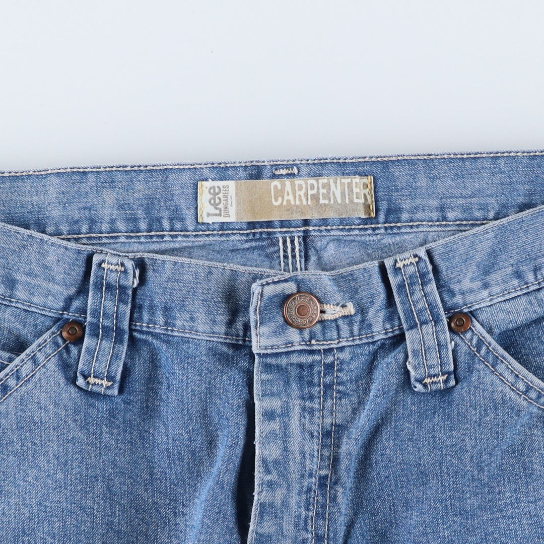 Lee Dungarees Carpenter Denim Painter Pants for Men, W34 cotton blue type Vintage Second Hand