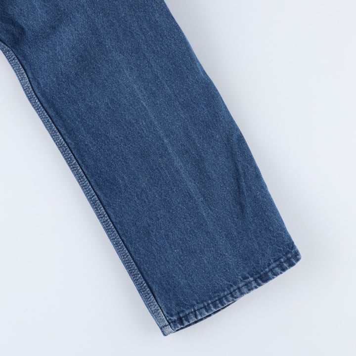 80s-90'S Key denim painter pants, men's size W33 equivalent, vintage. unclear blue type Vintage Second Hand