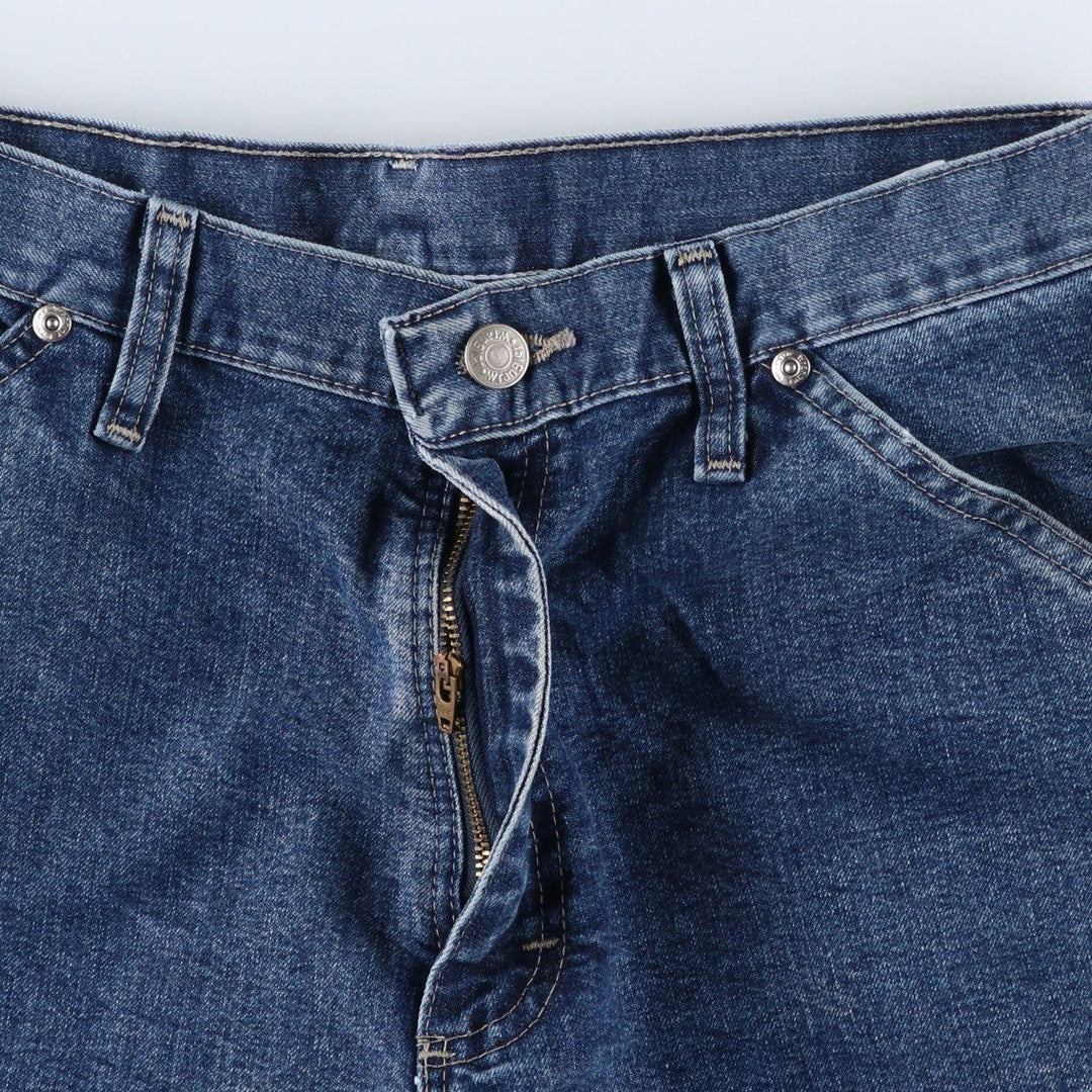 00'S Wrangler CARPENTER denim painter pants for men, equivalent to W33 cotton blue type Vintage Second Hand