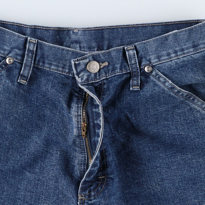 00'S Wrangler CARPENTER denim painter pants for men, equivalent to W33 cotton blue type Vintage Second Hand