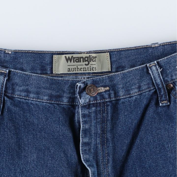 Wrangler AUTHENTICS Denim Painter Pants, Men's W36 (approx.) cotton blue type Vintage Second Hand