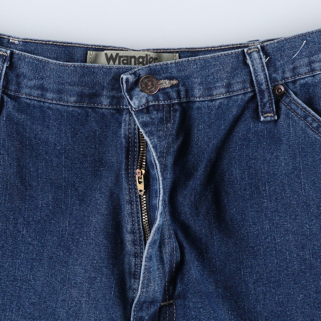 Wrangler AUTHENTICS Denim Painter Pants, Men's W36 (approx.) cotton blue type Vintage Second Hand