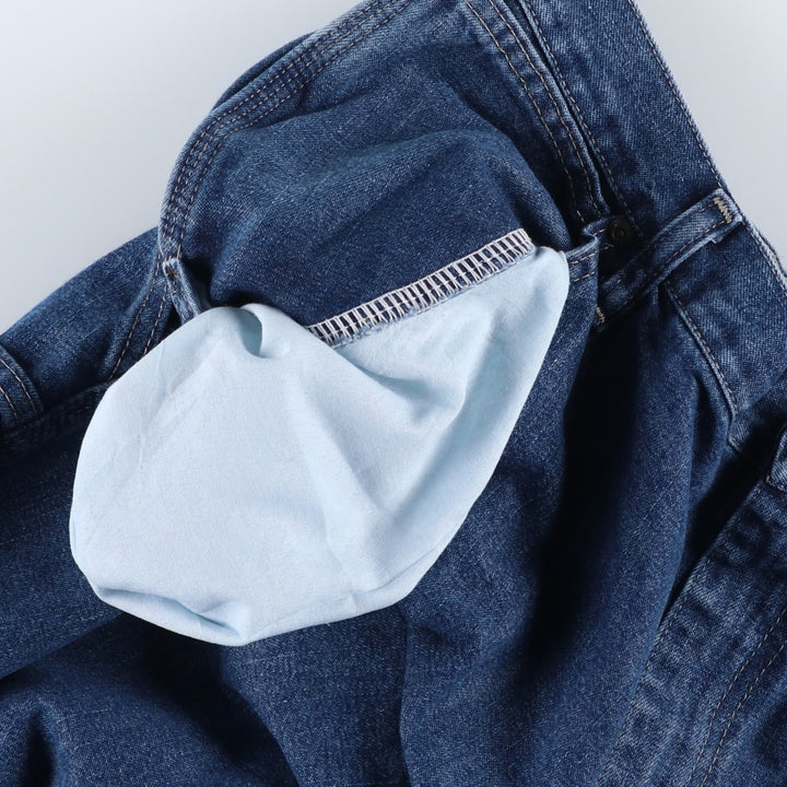 Wrangler AUTHENTICS Denim Painter Pants, Men's W36 (approx.) cotton blue type Vintage Second Hand