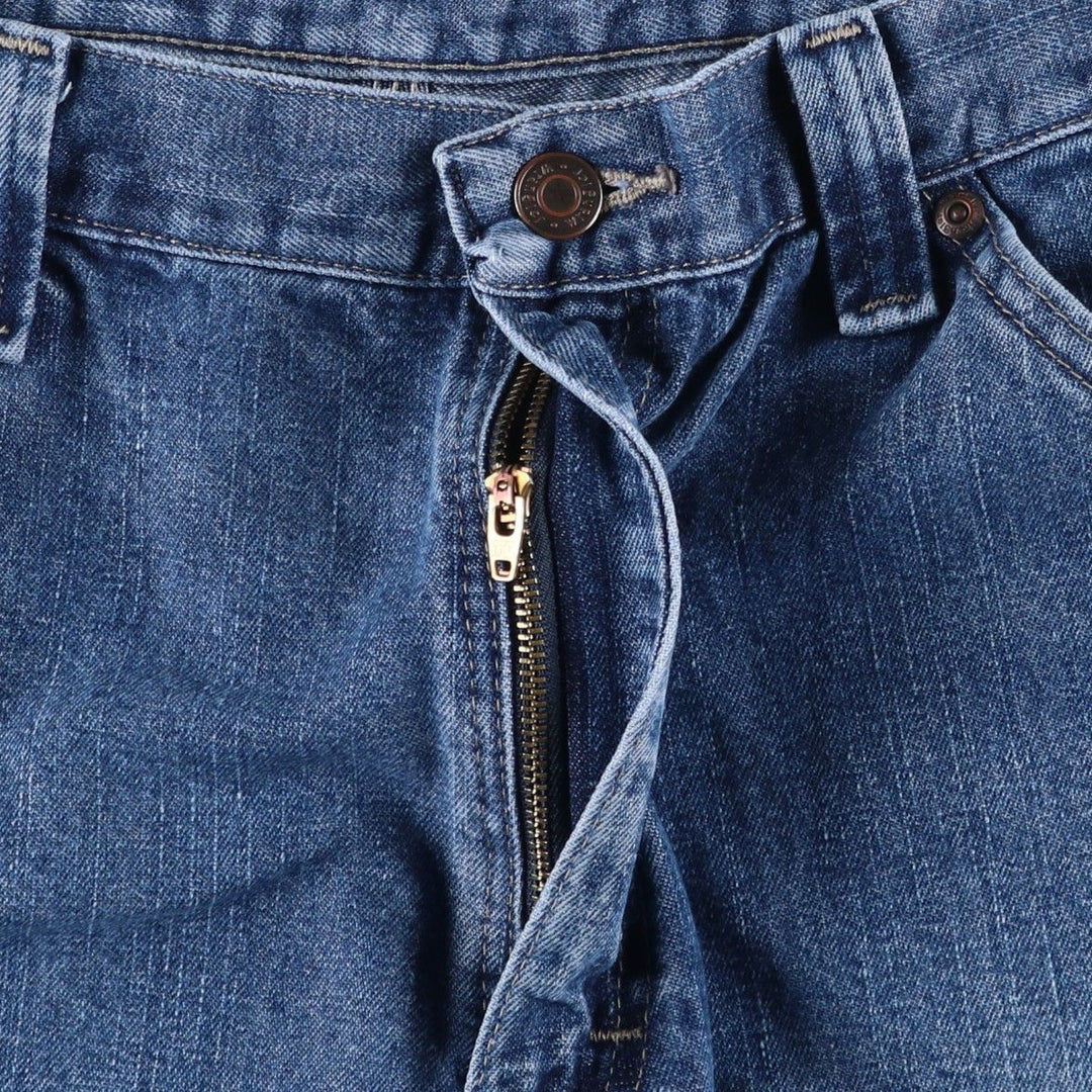 00'S Wrangler Denim Painter Pants Men's W33 equivalent cotton blue type Vintage Second Hand