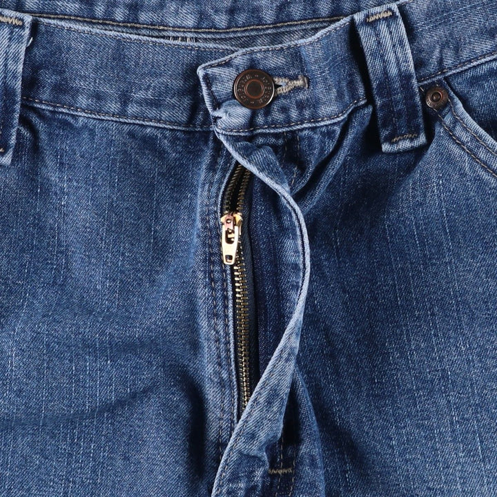 00'S Wrangler Denim Painter Pants Men's W33 equivalent cotton blue type Vintage Second Hand