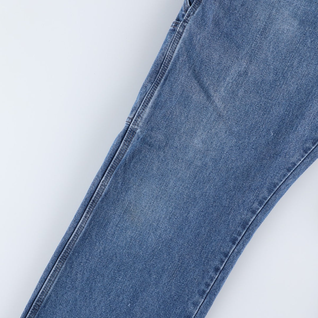 00'S Wrangler Denim Painter Pants Men's W33 equivalent cotton blue type Vintage Second Hand