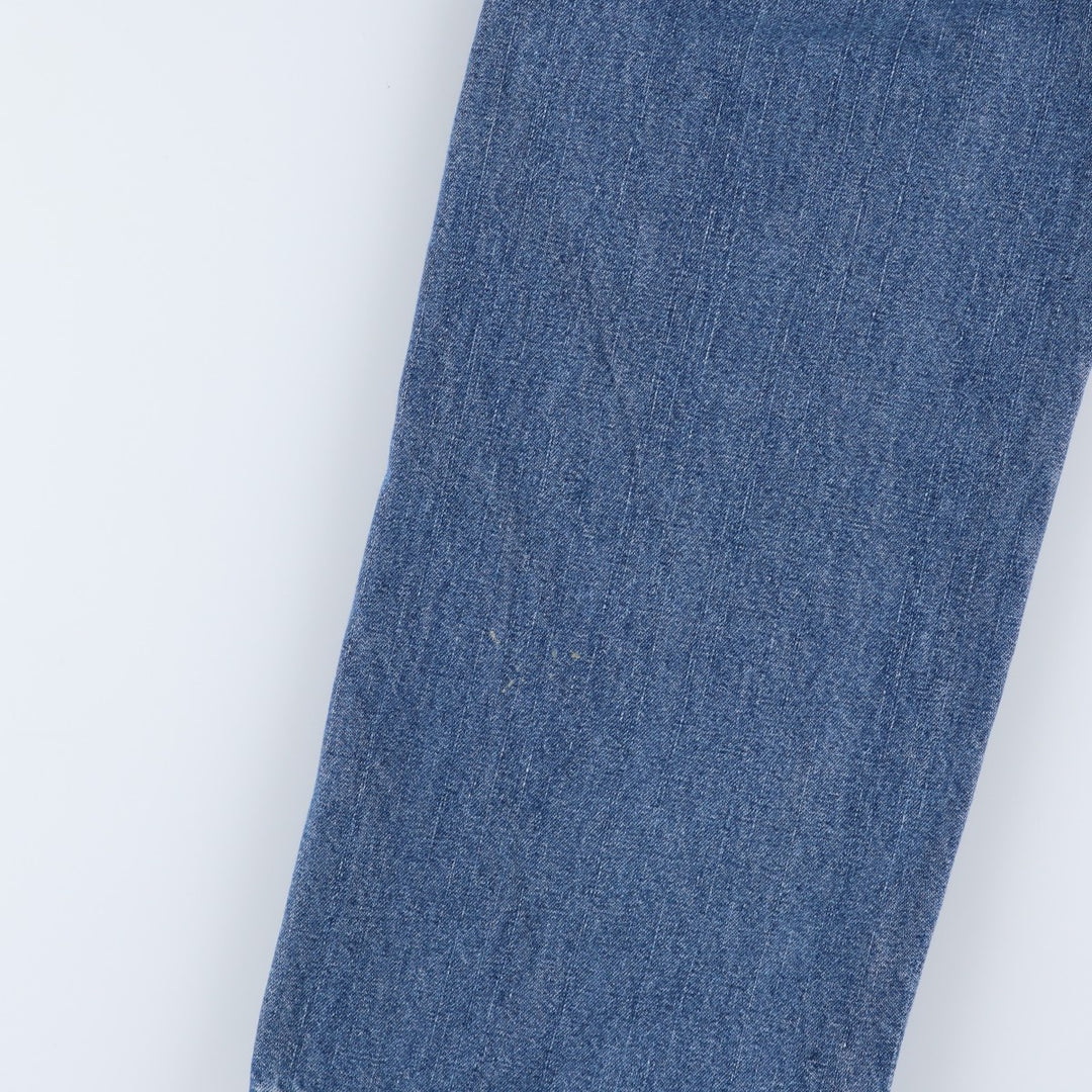 00'S Wrangler Denim Painter Pants Men's W33 equivalent cotton blue type Vintage Second Hand