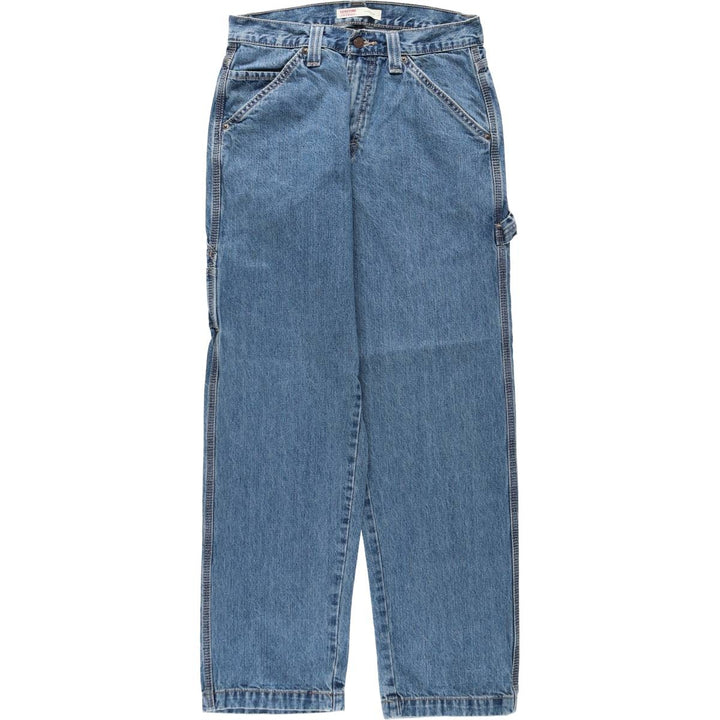 Levi's Signature Denim Painter Pants, Men's Size W30 (approx.) cotton blue type Vintage Second Hand