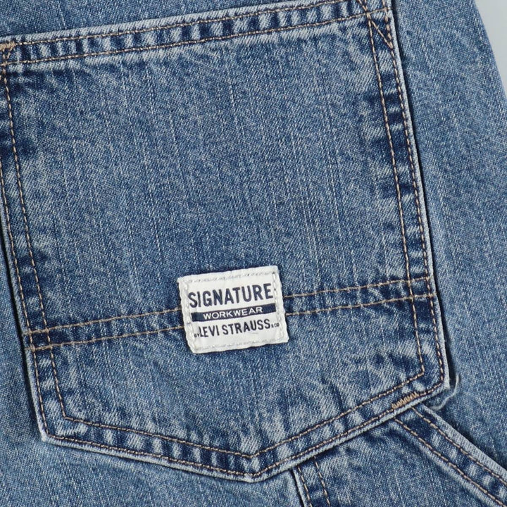 Levi's Signature Denim Painter Pants, Men's Size W30 (approx.) cotton blue type Vintage Second Hand