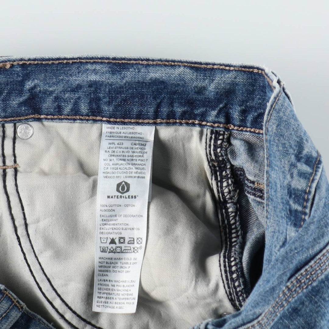 Levi's Signature Denim Painter Pants, Men's Size W30 (approx.) cotton blue type Vintage Second Hand