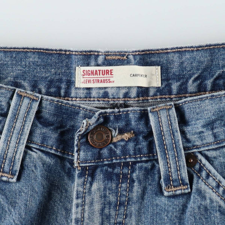 Levi's Signature Denim Painter Pants, Men's Size W30 (approx.) cotton blue type Vintage Second Hand