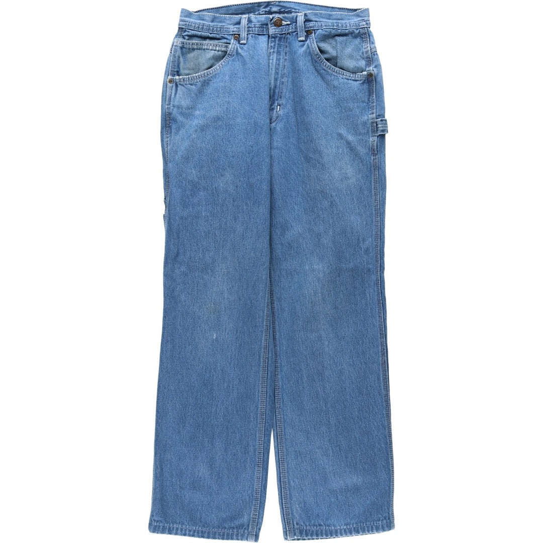 Key Denim Painter Pants, Men's W30 (approx.) unclear blue type Vintage Second Hand