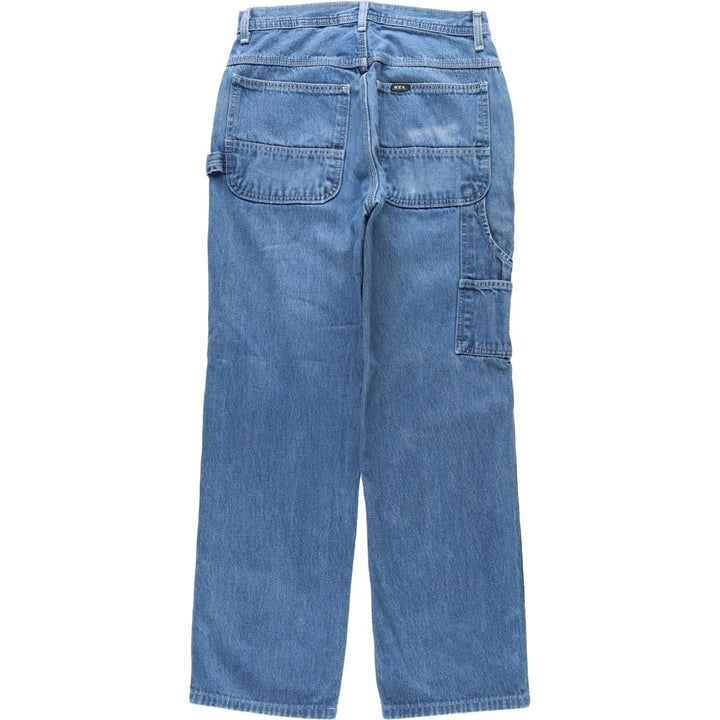 Key Denim Painter Pants, Men's W30 (approx.) unclear blue type Vintage Second Hand