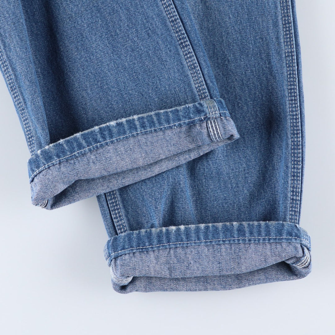 Key Denim Painter Pants, Men's W30 (approx.) unclear blue type Vintage Second Hand