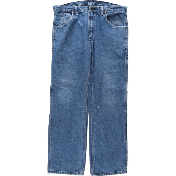 Key Denim Painter Pants for Men, W37 cotton blue type Vintage Second Hand