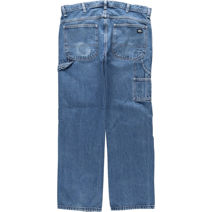 Key Denim Painter Pants for Men, W37 cotton blue type Vintage Second Hand