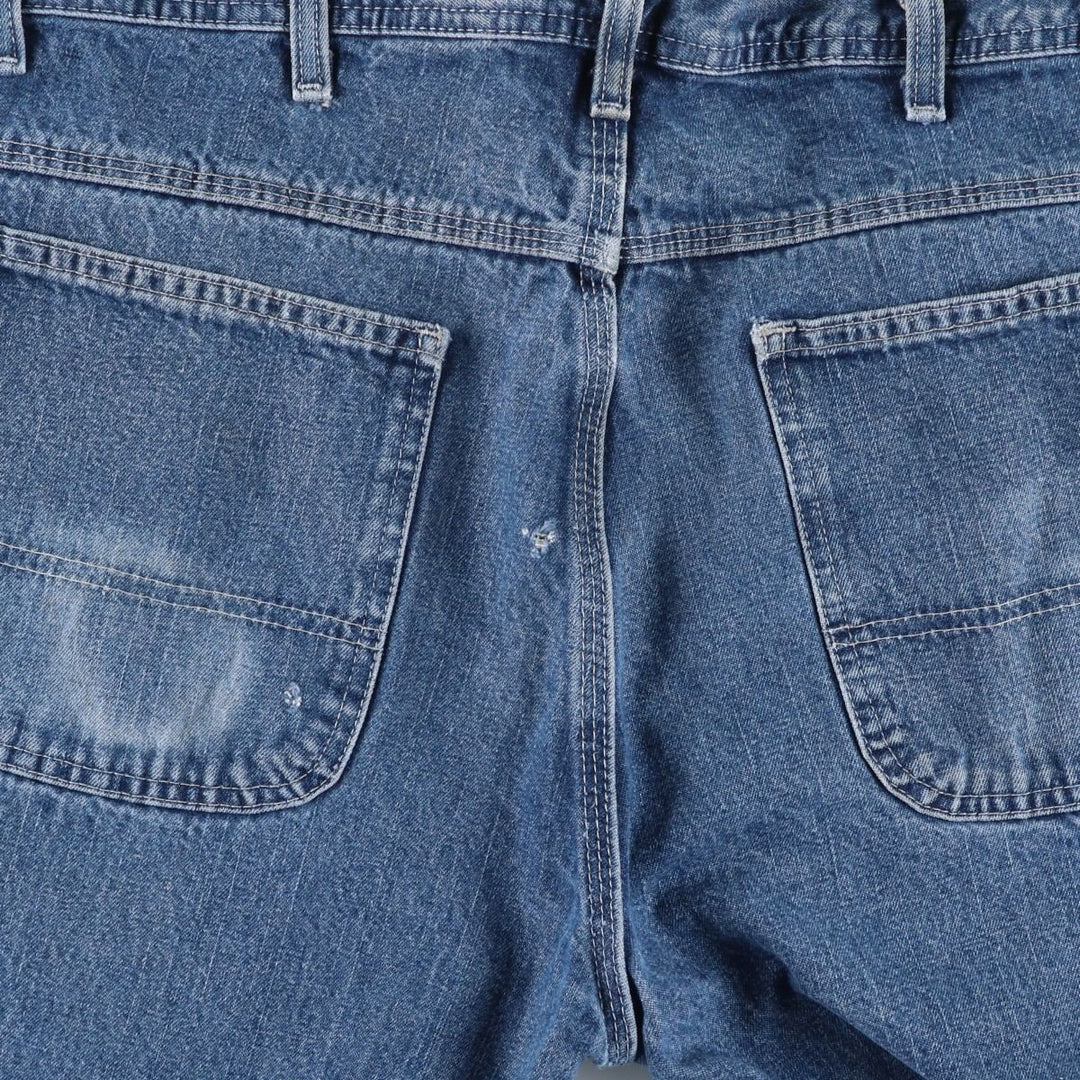 Key Denim Painter Pants for Men, W37 cotton blue type Vintage Second Hand