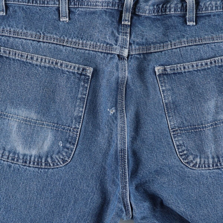 Key Denim Painter Pants for Men, W37 cotton blue type Vintage Second Hand