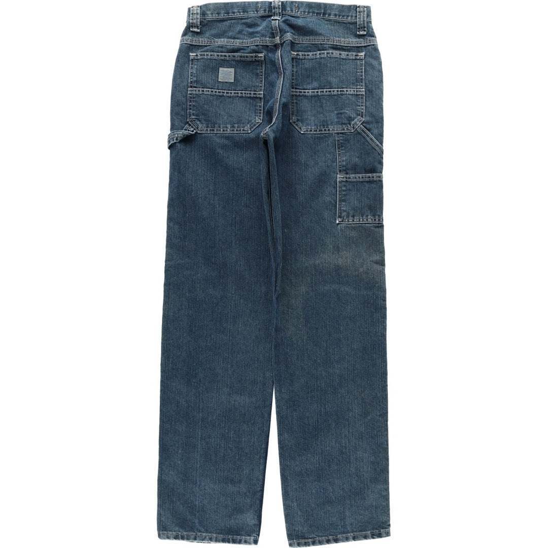 Lee Dungarees Carpenter Denim Painter Pants for Men, W32 equivalent unclear blue type Vintage Second Hand