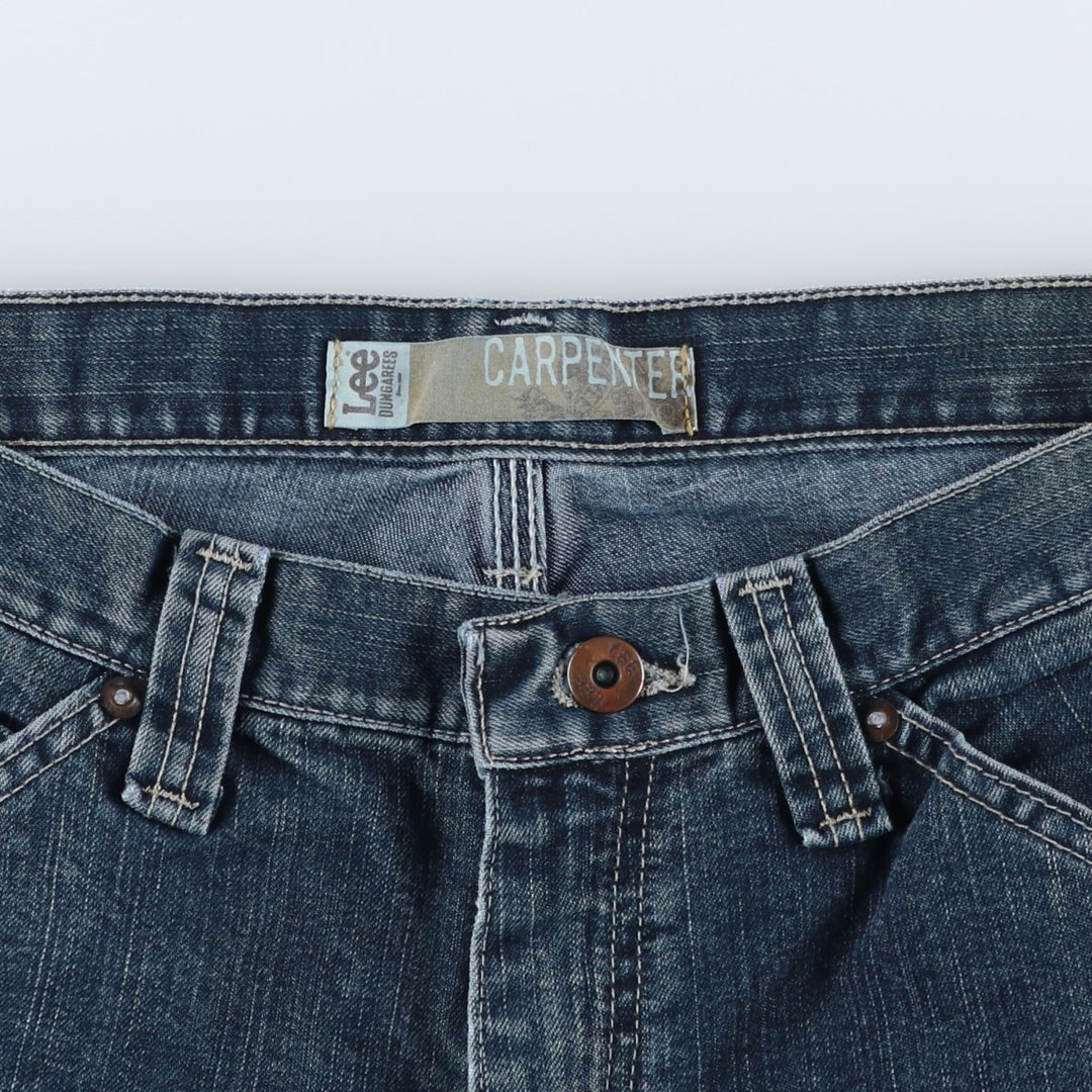 Lee Dungarees Carpenter Denim Painter Pants for Men, W32 equivalent unclear blue type Vintage Second Hand