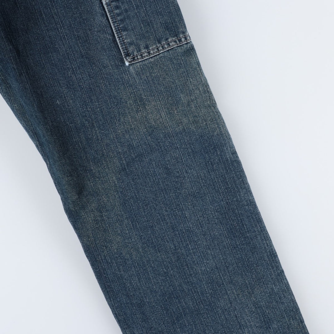 Lee Dungarees Carpenter Denim Painter Pants for Men, W32 equivalent unclear blue type Vintage Second Hand