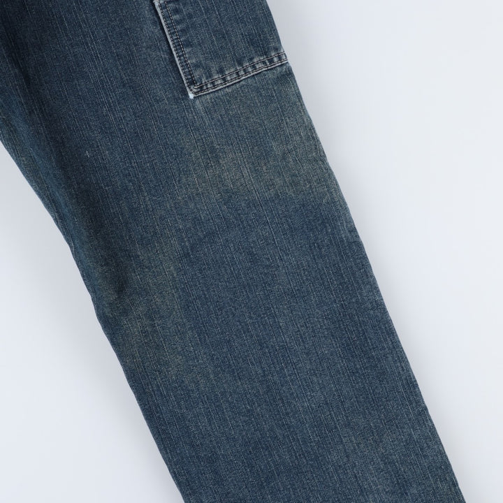 Lee Dungarees Carpenter Denim Painter Pants for Men, W32 equivalent unclear blue type Vintage Second Hand