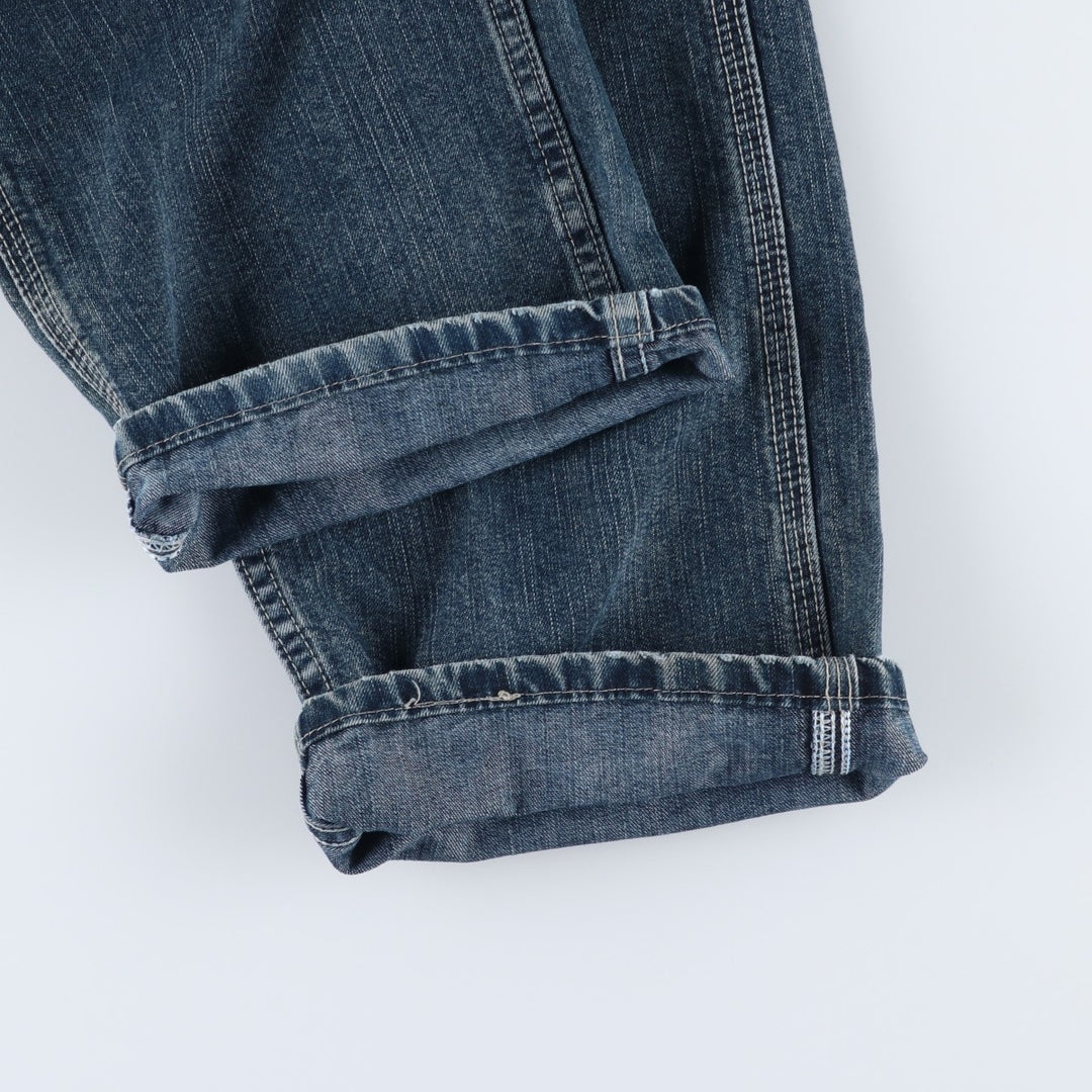 Lee Dungarees Carpenter Denim Painter Pants for Men, W32 equivalent unclear blue type Vintage Second Hand