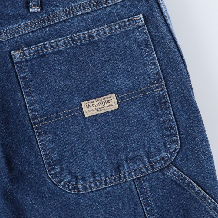 Wrangler Denim Painter Pants for Men, W35 cotton blue type Vintage Second Hand