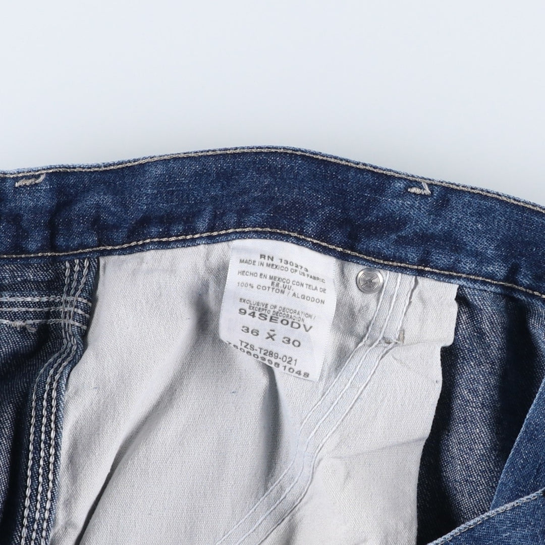 Wrangler Denim Painter Pants for Men, W35 cotton blue type Vintage Second Hand