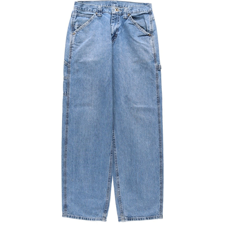 Lee Dungarees Carpenter Denim Painter Pants, Men's, Size W31 unclear blue type Vintage Second Hand
