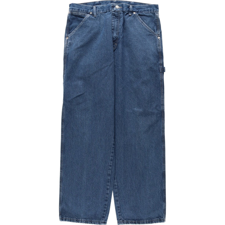 2000'S Wrangler HERO Denim Painter Pants, Men's, Size W34 cotton blue type Vintage Second Hand