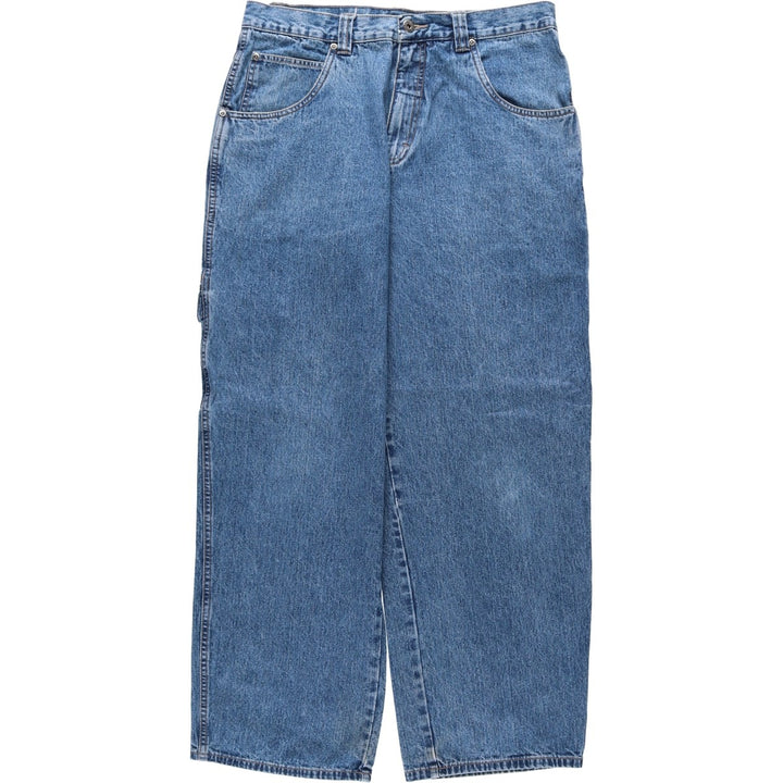 Wrangler Denim Painter Pants for Men, W34 equivalent cotton blue type Vintage Second Hand