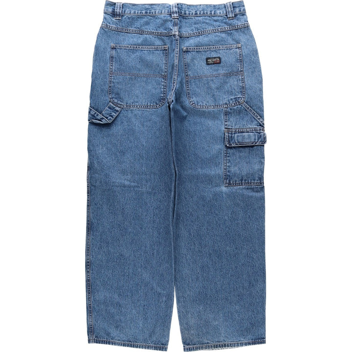 Wrangler Denim Painter Pants for Men, W34 equivalent cotton blue type Vintage Second Hand