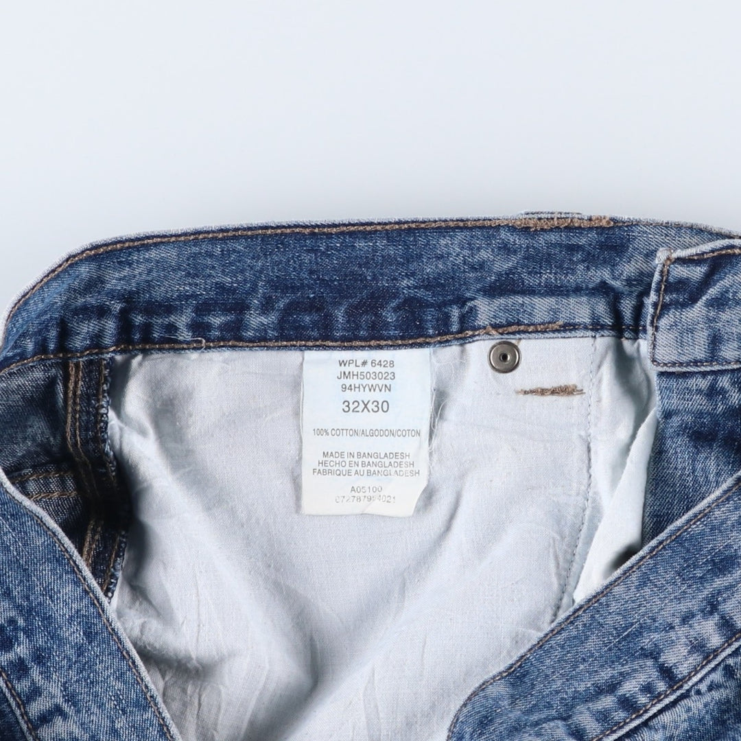 Wrangler Denim Painter Pants for Men, W34 equivalent cotton blue type Vintage Second Hand
