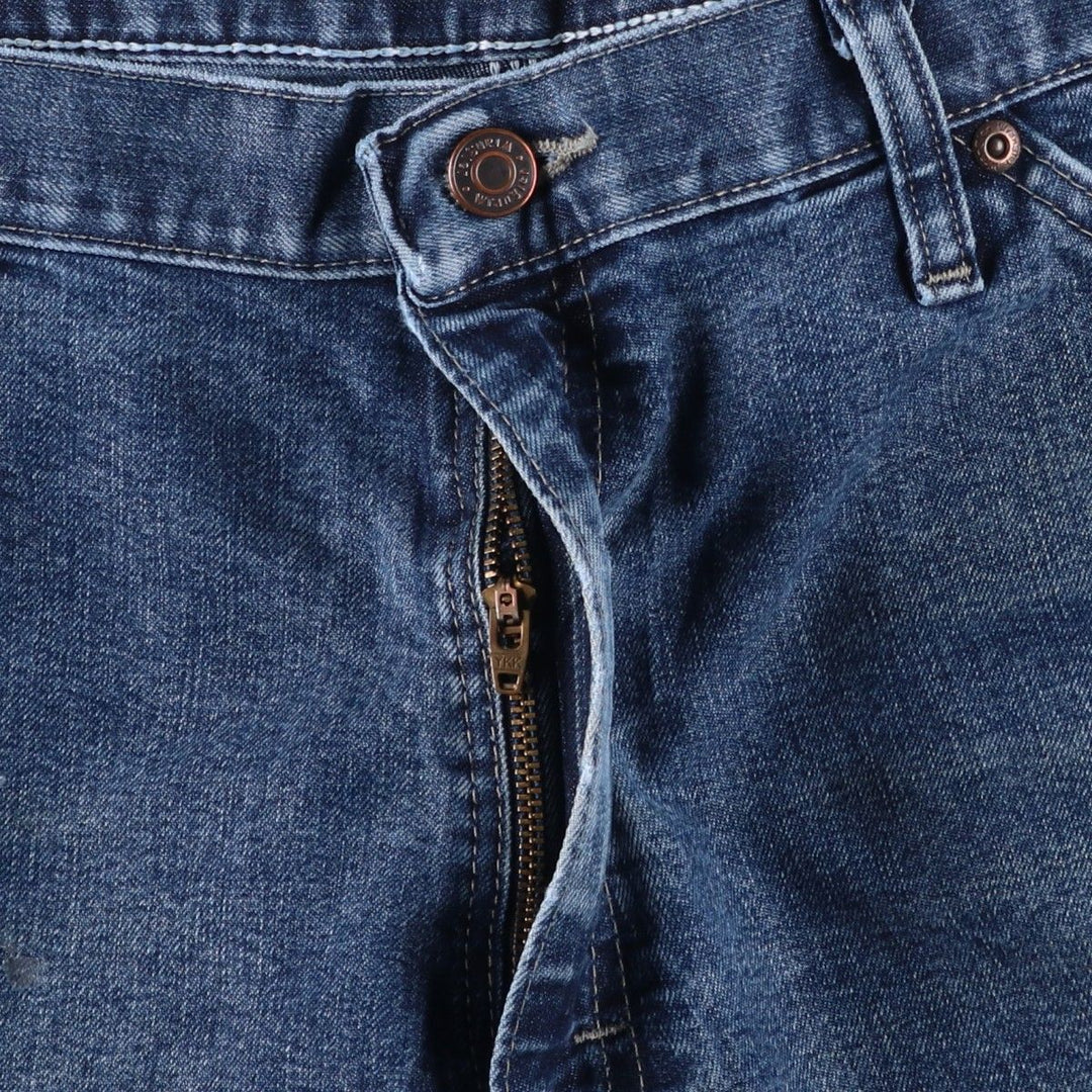 00'S Wrangler CARPENTER denim painter pants for men, W35 equivalent cotton blue type Vintage Second Hand