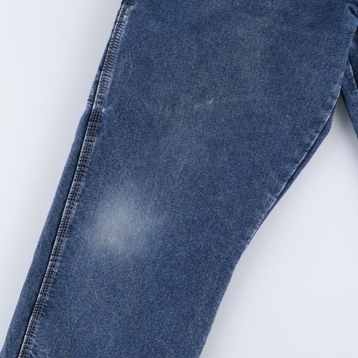 00'S Wrangler CARPENTER denim painter pants for men, W35 equivalent cotton blue type Vintage Second Hand