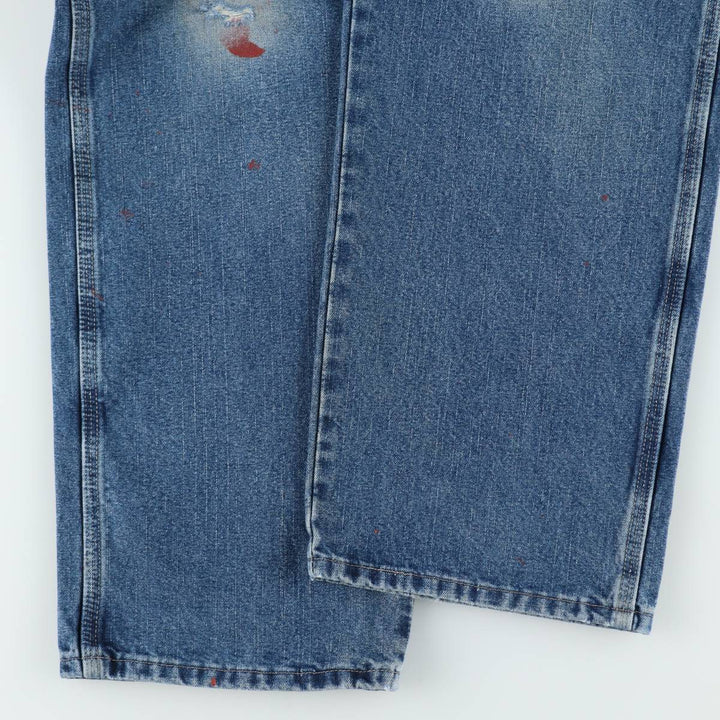 Wrangler CARPENTER Denim Painter Pants Men's W37 equivalent cotton blue type Vintage Second Hand