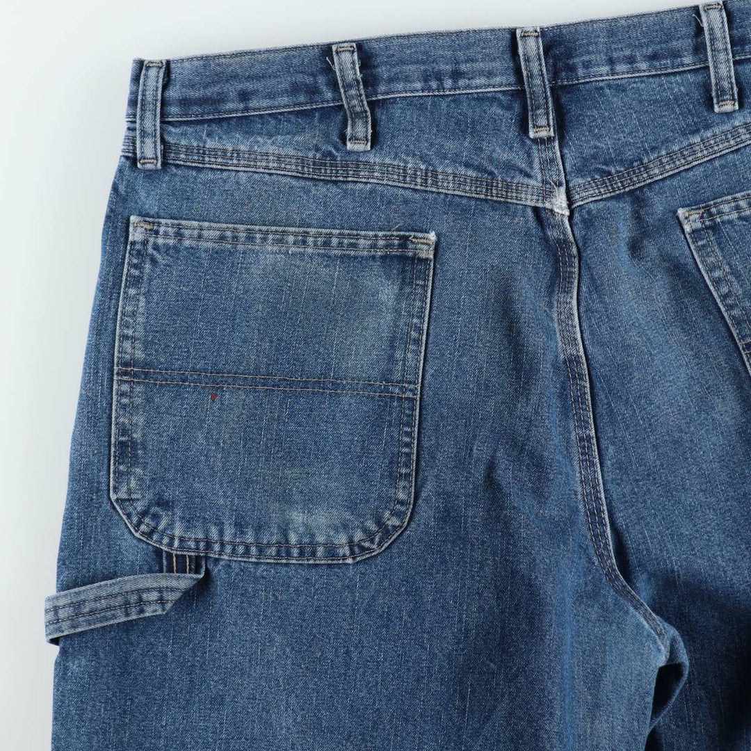 Wrangler CARPENTER Denim Painter Pants Men's W37 equivalent cotton blue type Vintage Second Hand