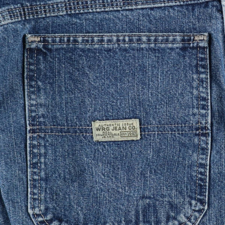 Wrangler Denim Painter Pants for Men, W33 equivalent unclear blue type Vintage Second Hand