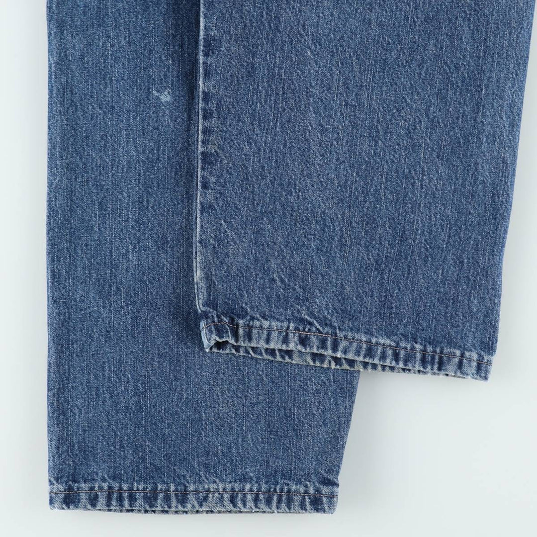 Wrangler Denim Painter Pants for Men, W33 equivalent unclear blue type Vintage Second Hand